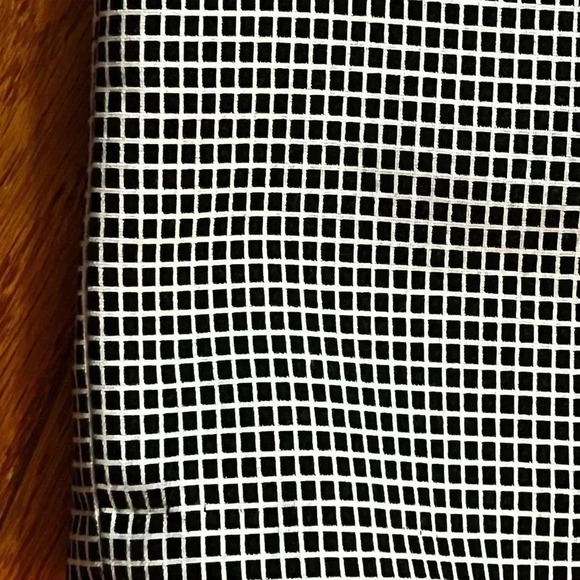 ZARA BASICS WOMENS BLACK BLACK/WHITE DRESS SHORTS SIZE M EUC - Picture 6 of 11